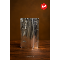 HANA PACK 3 Side Seal Metalized Silver Pouch-(PACK OF 100)