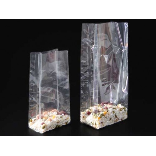 HANA PACK Transparent Side Gusseted Pouch –(PACK OF 100pcs)