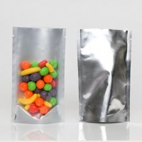 Silver Stand Up Pouch - Pack Of 1000pcs
